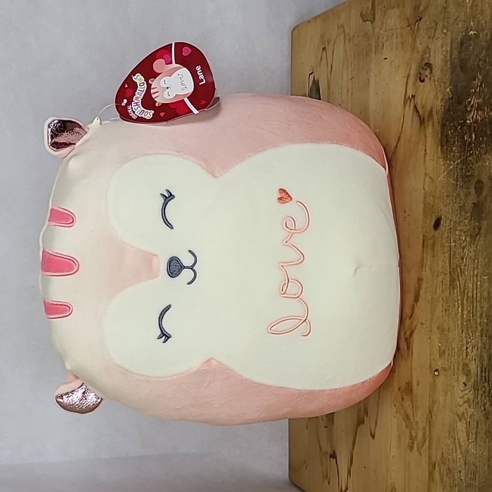 "Lane" the peach squirrel V-Day 2023 Squishmallows NWT 11"